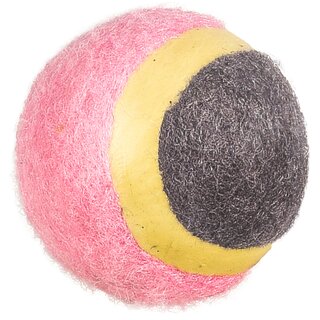 Tennisball Hifa rosa/grn 4,5cm 2 Stck